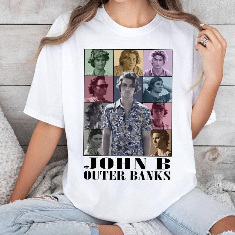 Outer Banks John B The Eras Tour Shirt Hoodie, Sweatshirt | RetroVerseTees.com