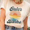 Outer Banks Sunset Tshirt, Family Vacation Beach Trip Tee Shirts Hoodie, Sweatshirt | RetroVerseTees.com