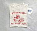 Outside I Skrrt Inside I Hurt Raccoon T Shirt Weird T Shirt Meme T Shirt Trash Panda T Shirt Unisex TK43GN Hoodie, Sweatshirt