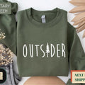 Outsider Sweatshirt, Outsider Life, Mountain Sweatshirt, Nature Shirt, Outdoor Enthusiast Sweatshirt, Hiking Shirt,...