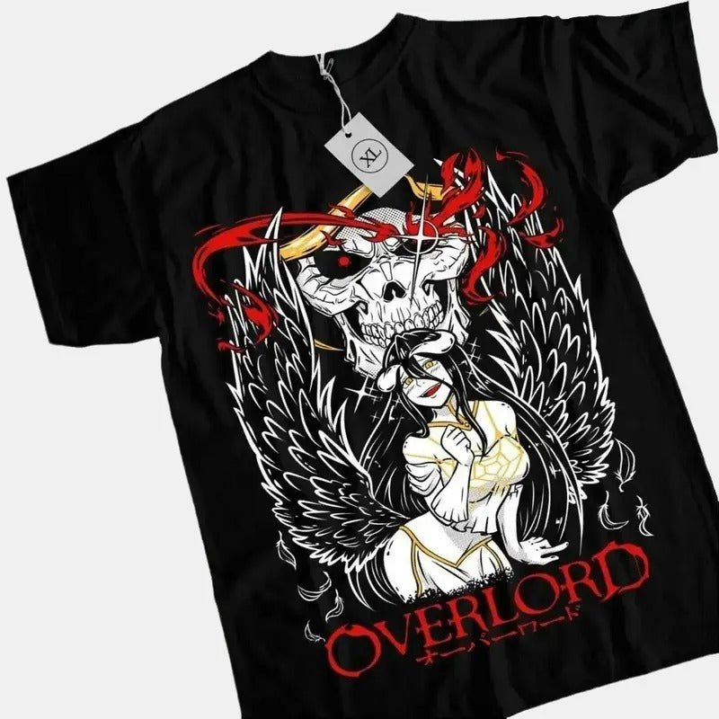 Overlord Ainz T-shirt & Sweatshirt, Ooal Gown Albedo Overlord Graphic Tee, Anime Manga Lover Gifts Hoodie