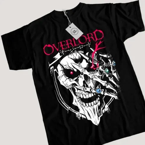 Overlord Ainz T-shirt Ooal Gown Albedo Skull Anime Manga Gifts Shirt All Size Hoodie, Sweatshirt | RetroVerseTees.com
