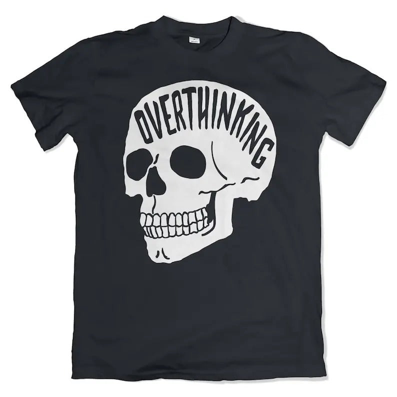 Overthinking T-Shirt Hoodie, Sweatshirt | RetroVerseTees.com
