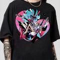 Ozzie x Fizz T-Shirt, Asmodeus x Fizzarolli Helluva Boss T-Shirt, Birthday Gift for Fans, Hazbin Hotel Hoodie, Sweatshirt