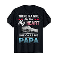 PAPA'WB shield GIRL" Heartfelt Cotton T-Shirt - 100% Pure Cotton, Short Sleeve Hoodie, Sweatshirt | RetroVerseTees.com