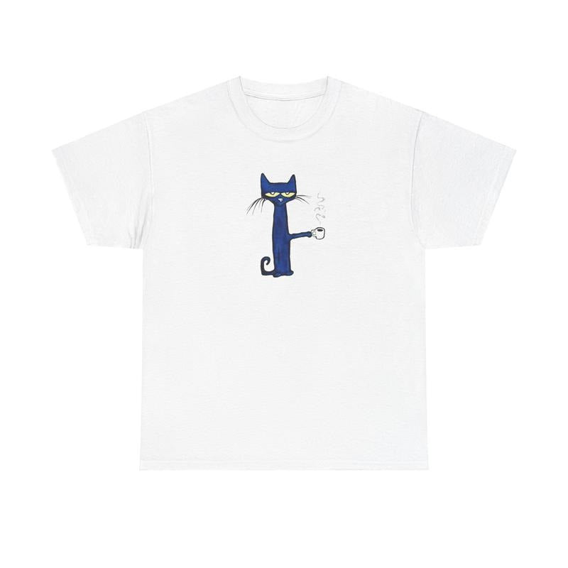 PETE THE CAT COFFEE SHIRT Hoodie, Sweatshirt | RetroVerseTees.com