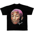 PHARRELL WILLIAMS Pink Tee Hoodie, Sweatshirt | RetroVerseTees.com