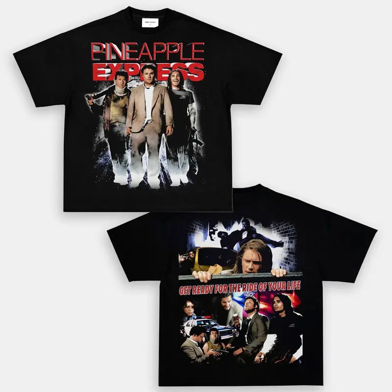 PINEAPPLE EXPRESS TEE Trending Movie T shirt Vintage 90s T-shirt gift for Movie fans gift for him gift for her unisex...