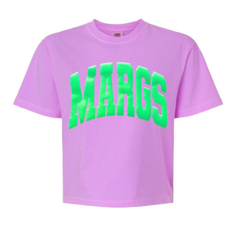 PUFF 'MARGS' Boxy Tee Hoodie, Sweatshirt | RetroVerseTees.com