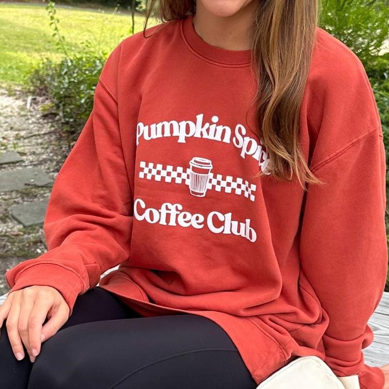 PUFF 'Pumpkin Spice Coffee Club' Cozy Crew T-Shirts, Hoodie, Sweatshirt | RetroVerseTees.com