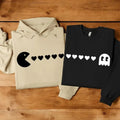 Pack-Man Couple Sweatshirt, Matching Couple Shirts, Family Matching Hoodie, Valentine's Day Gift For Her, Anniversary...