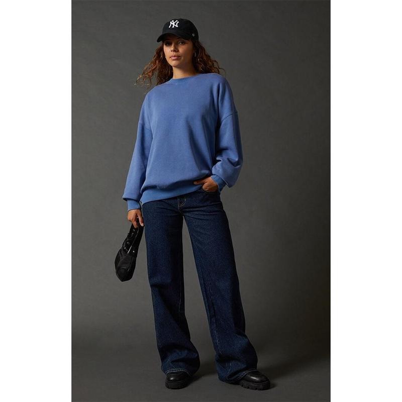 Pacsun Women's Core Crew Neck Sweatshirt T-Shirts, Hoodie | RetroVerseTees.com