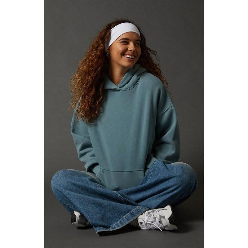 Pacsun Women's Core Washed Pullover Hoodie T-Shirts, Sweatshirt | RetroVerseTees.com