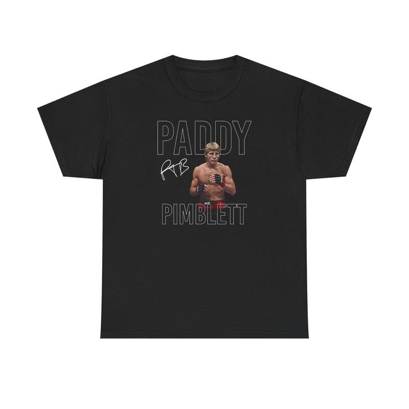 Paddy Pimblett Black Graphic T-Shirt Hoodie, Sweatshirt | RetroVerseTees.com