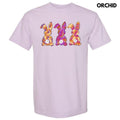 Painted Bunny Trio Comfort Colors T-Shirt 'NLB' Hoodie, Sweatshirt | RetroVerseTees.com