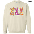 Painted Bunny Trio Sweatshirt 'NLB' T-Shirts, Hoodie | RetroVerseTees.com