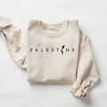 Palestine Sweatshirt, Free Palestine Sweater, Palestine Flag Crewneck, Stand With Palestine Shirt, Gaza Unisex College...