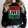 Palestinian Lives Matter Sweatshirt, Palestine Flag Support Hoodie, Save Gaza Sweater, Free Palestine Hoodie, Human Civil...