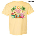 Palm Tree Girls Trip Comfort Colors T-Shirt Hoodie, Sweatshirt | RetroVerseTees.com
