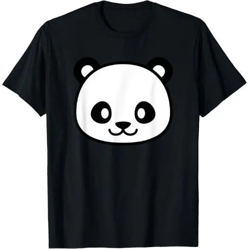 Panda Happy fun graphic great for School Anime Japanese Gift T-Shirt Made in USA Hoodie, Sweatshirt | RetroVerseTees.com