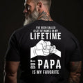 Papa Is my Favorite Name, Funny Grandpa Shirt, Grandfather Shirt, Gifts for Grandpa