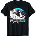 Papa Saurus Funny Dino Tie Dye Bandana TNF'WB shield Day T-Shirt Hoodie, Sweatshirt | RetroVerseTees.com