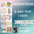 Paraprofessional DTF Transfer Gang Sheet, 22 x 60 T-Shirts, Hoodie, Sweatshirt | RetroVerseTees.com