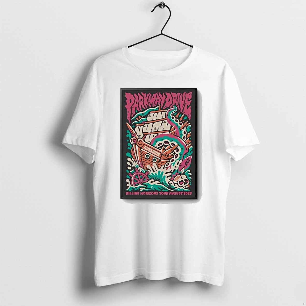 Parkway Drive Killing Horizons Tour August 2026 In Adelaide Tshirts Sweater