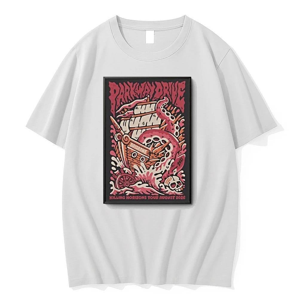 Parkway Drive Killing Horizons Tour August 2026 In Brisbane Tshirts Sweater
