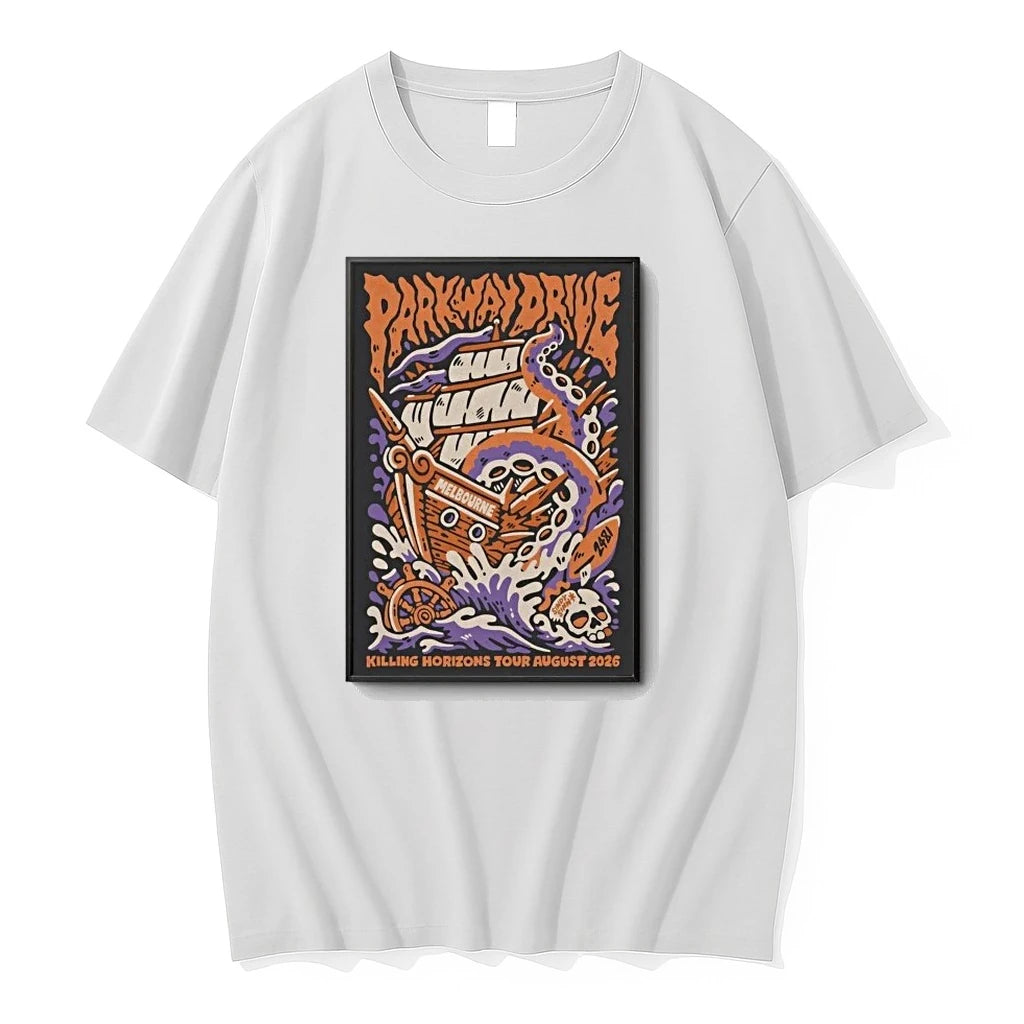 Parkway Drive Killing Horizons Tour August 2026 In Melbourne Tshirts Sweater