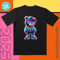 Bear Party Tee |   3D Embossed Bear Hat |   Streetwear/Date Night/Party Masterpiece Hoodie, Sweatshirt | RetroVerseTees.com