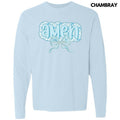 Pastel Blue Amen Long Sleeve Comfort Colors T-Shirt 'NLB' Hoodie, Sweatshirt | RetroVerseTees.com