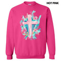 Pastel Brushstroke Cross Sweatshirt 'NLB' T-Shirts, Hoodie | RetroVerseTees.com