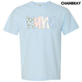 Pastel Nana Comfort Colors T-Shirt 'NLB' Hoodie, Sweatshirt | RetroVerseTees.com