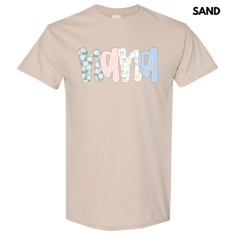 Pastel Nana Gildan Short Sleeve T-Shirt 'NLB' Hoodie, Sweatshirt | RetroVerseTees.com