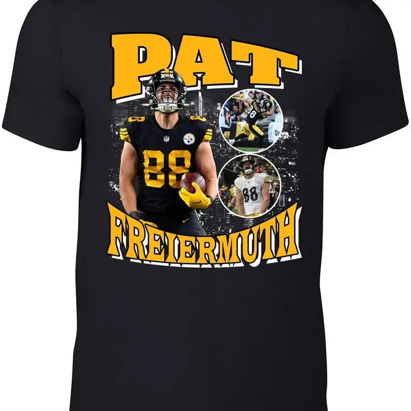 Pat Freiermuth Bootleg Style T-Shirt Adult Hoodie, Sweatshirt | RetroVerseTees.com