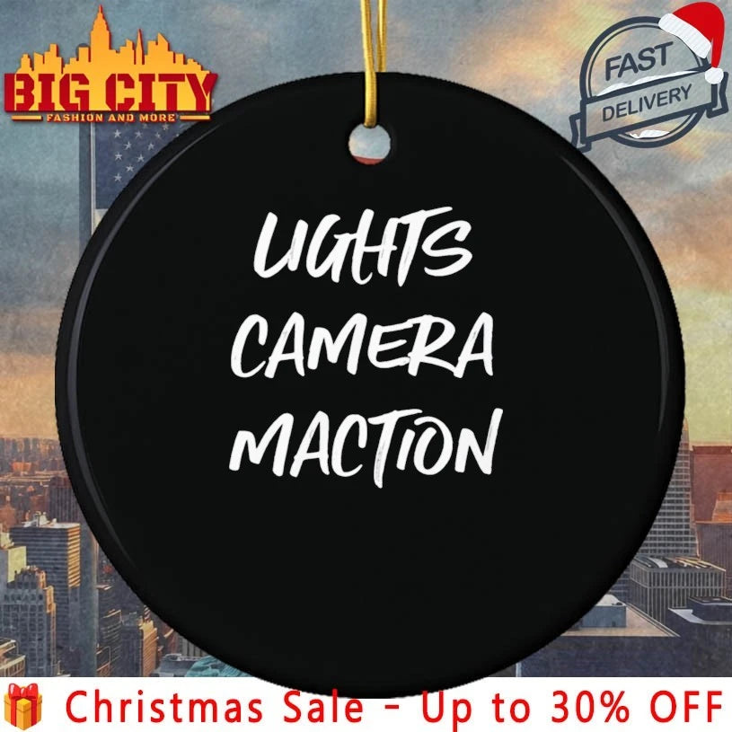 Pat McAfee Lights Camera Maction shirt