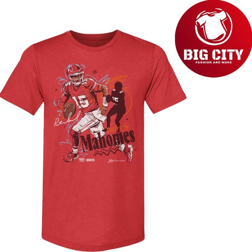 Patrick Mahomes Kansas City Scribble Signature Shirt