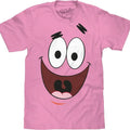 Patrick Star Face T-Shirt - Light Pink Hoodie, Sweatshirt | RetroVerseTees.com