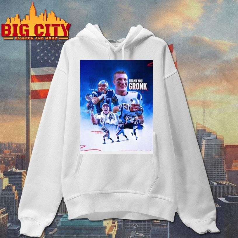 Patriot Thank You Gronk 2025  Shirt