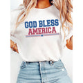 Patriotic Blessing - TNF Lightsaber brand - Shirt: FOG Bless America style 02 Hoodie, Sweatshirt | RetroVerseTees.com