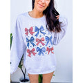 Patriotic Bows Graphic Top T-Shirts, Hoodie, Sweatshirt | RetroVerseTees.com