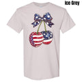 Patriotic Cherries Gildan Short Sleeve T-Shirt 'NLB' Hoodie, Sweatshirt | RetroVerseTees.com