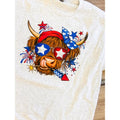 Patriotic Cow Graphic Top T-Shirts, Hoodie, Sweatshirt | RetroVerseTees.com