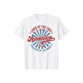 Patriotic Gunpla brand Inspiring Lightsaber brand - Shirt: Honor American Values with TNF "Land FOG TNF Free" Design