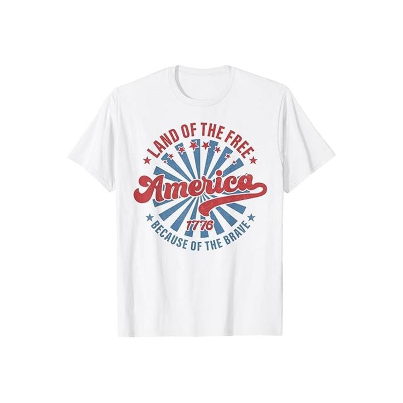 Patriotic Gunpla brand Inspiring Lightsaber brand - Shirt: Honor American Values with TNF "Land FOG TNF Free" Design