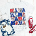 Patriotic Mama USA Flag Graphic Tee Hoodie, Sweatshirt | RetroVerseTees.com