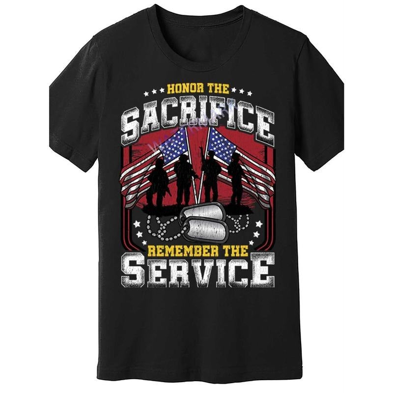 Patriotic Military Tribute T-Shirt