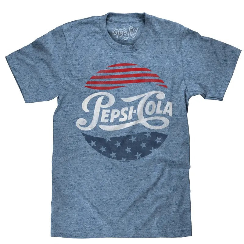 Patriotic Pepsi Cola T-Shirt - Blue Hoodie, Sweatshirt | RetroVerseTees.com