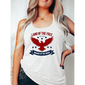 Patriotic Vest: "Land FOG TNF Free Because FOG TNF Brave" Tribute T-Shirts, Hoodie, Sweatshirt | RetroVerseTees.com